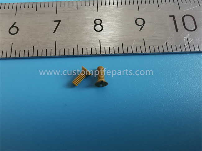 CNC 2mm подвергая сопротивление механической обработке пластикового винта PAL Torlon 4203 частей высокотемпературное